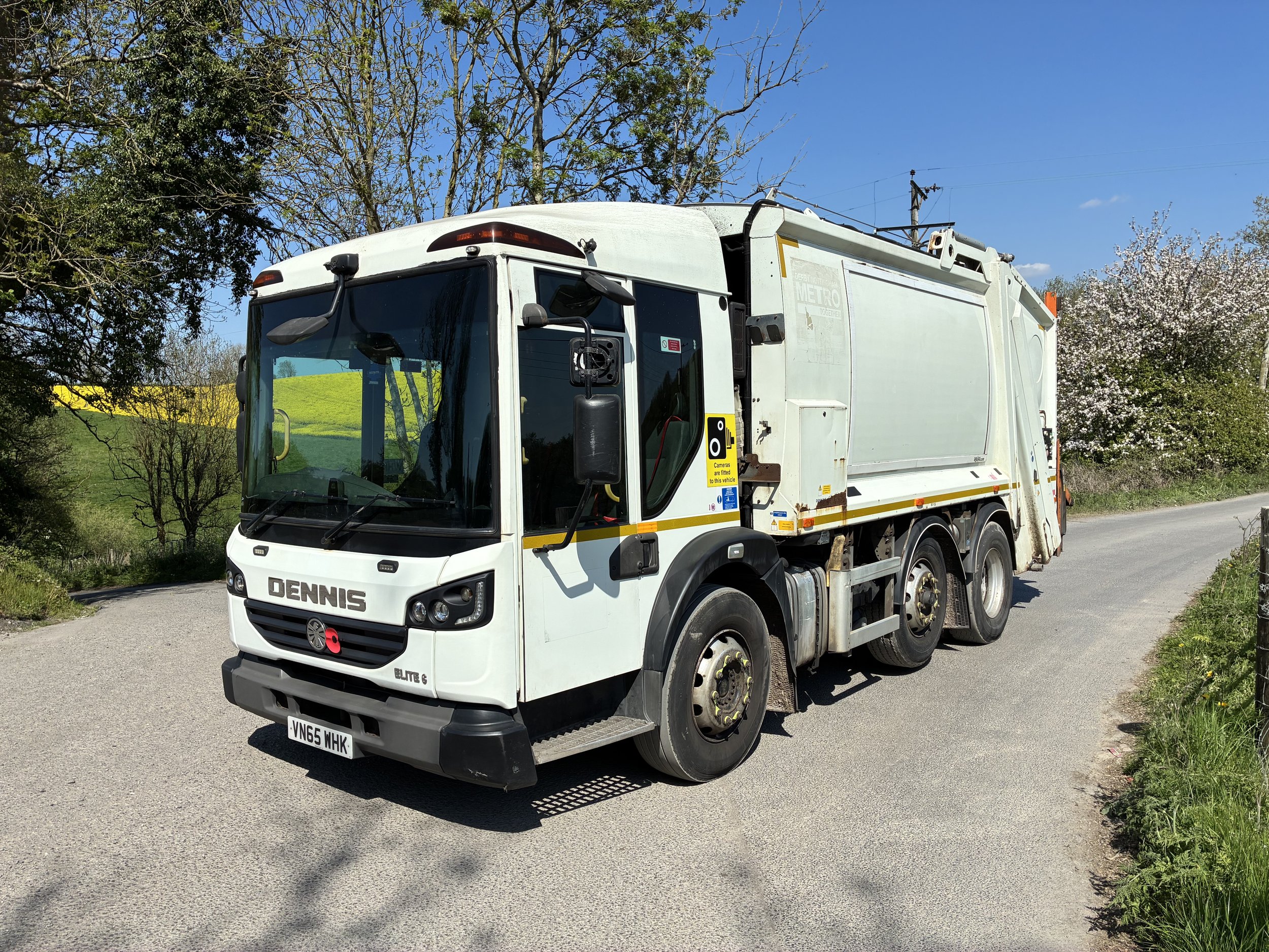 DENNIS Elite Refuse Truck - 2015 Euro 6 6X2