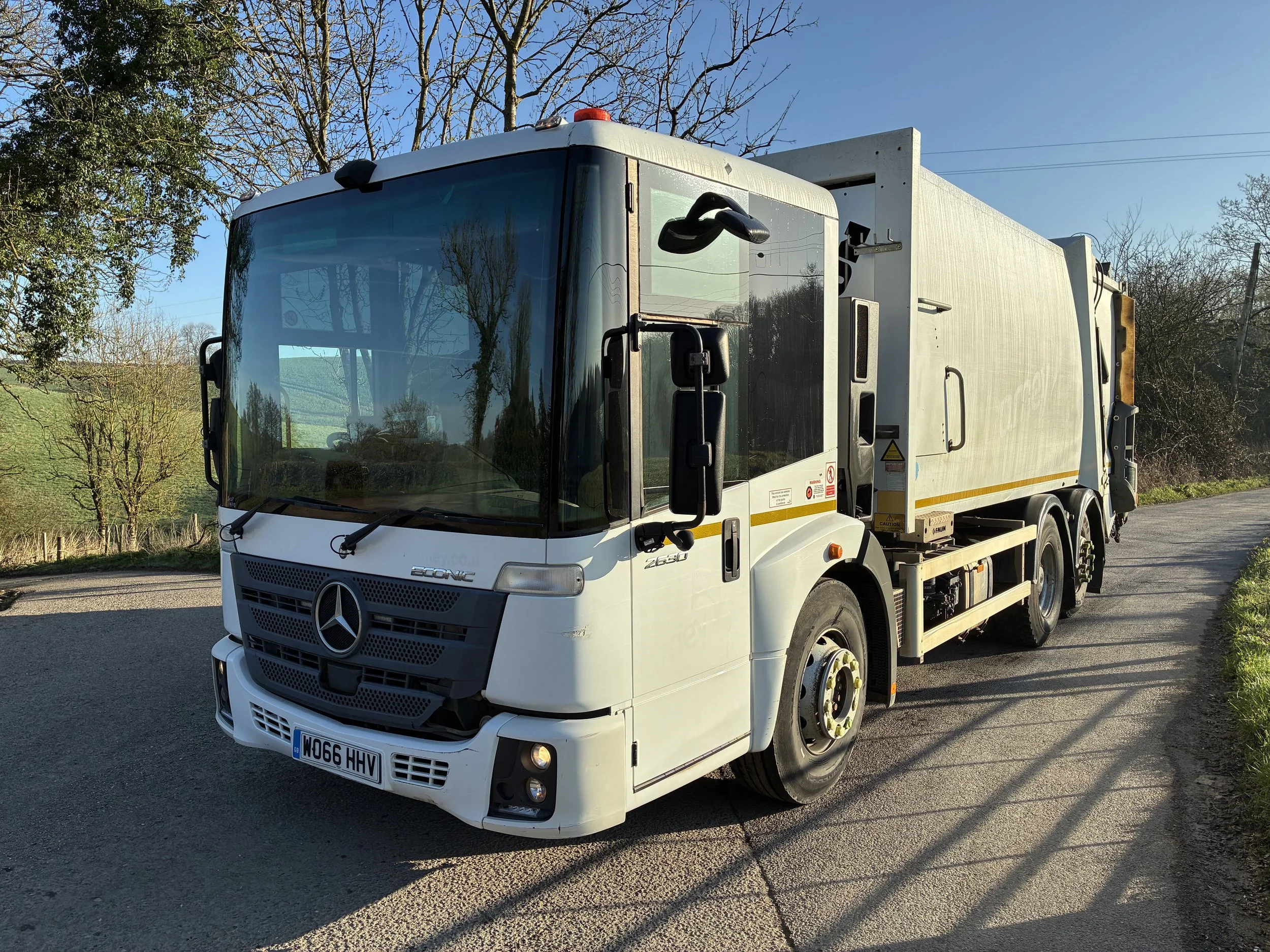 MERCEDEES Econic Refuse Truck - 2017 Rear Steer 6X2 Euro 6