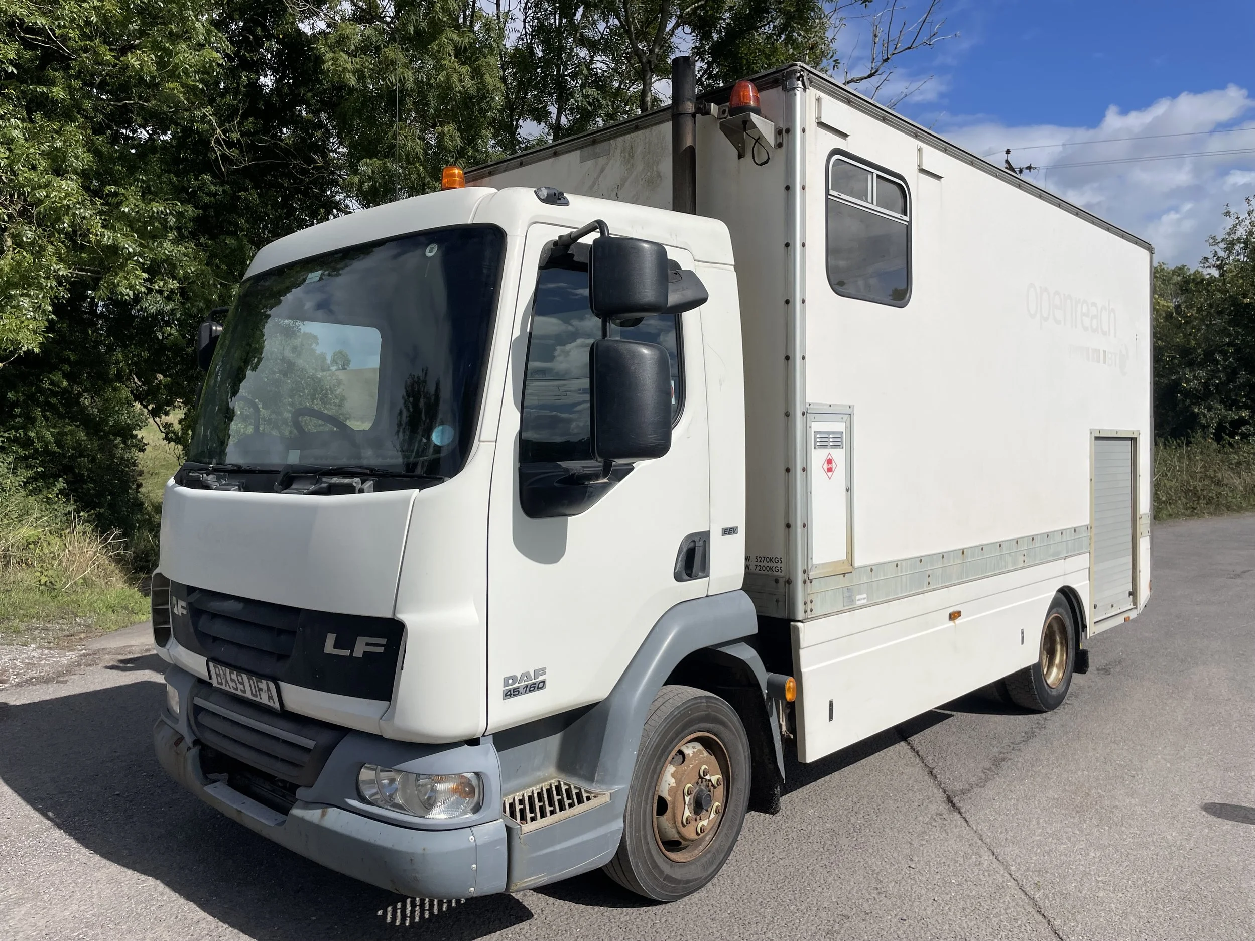 DAF LF45.160 Mobile Workshop - 2009 7.5ton