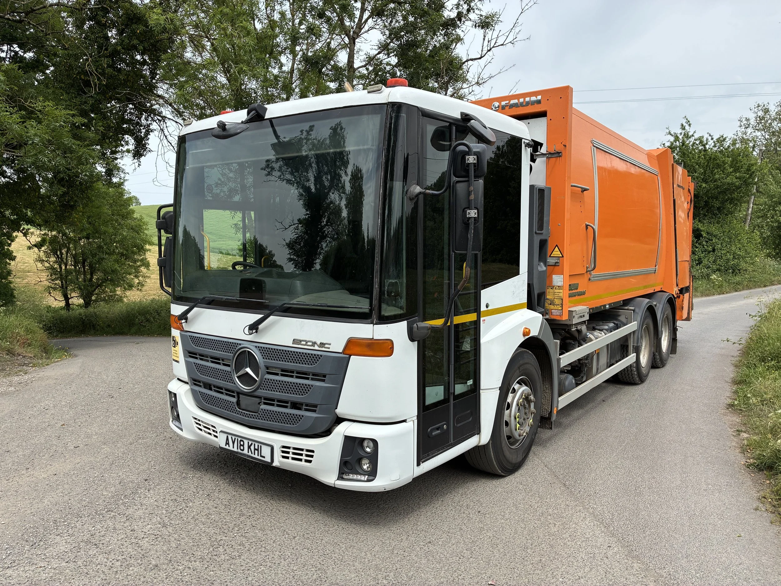 2018 MERCEDES ECONIC EURO 6 6X4 REFUSE TRUCK