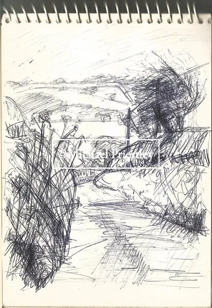 Sketchbook, Sketch, black biro, 2.