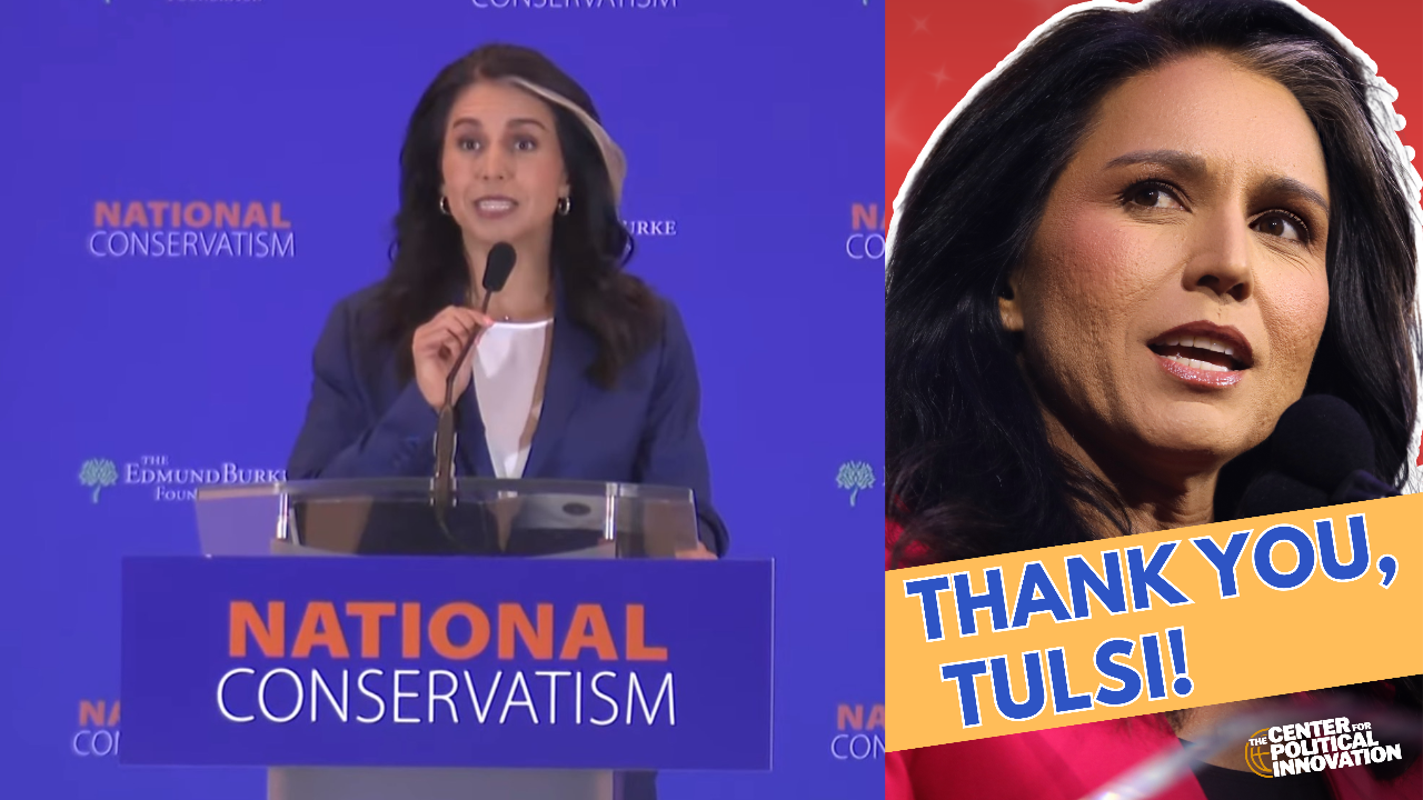 VERY IMPORTANT SPEECH from Tulsi Gabbard, US Intelligence Director