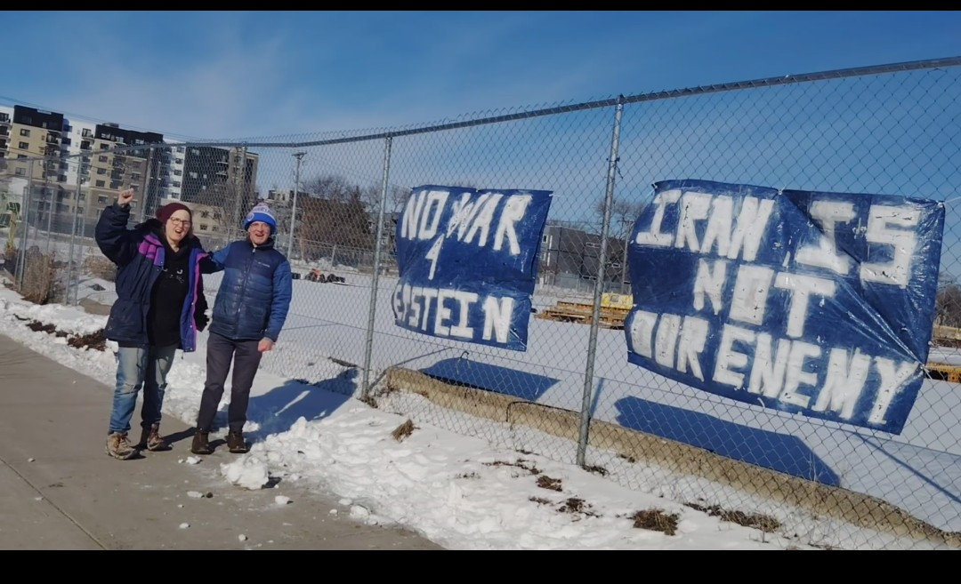“Iran is NOT our enemy!” Preparing to hit the streets Feb 28th!