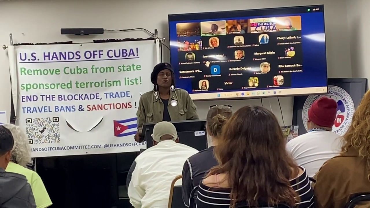 Innovationists Join Emergency Cuba Solidarity Event in Los Angeles