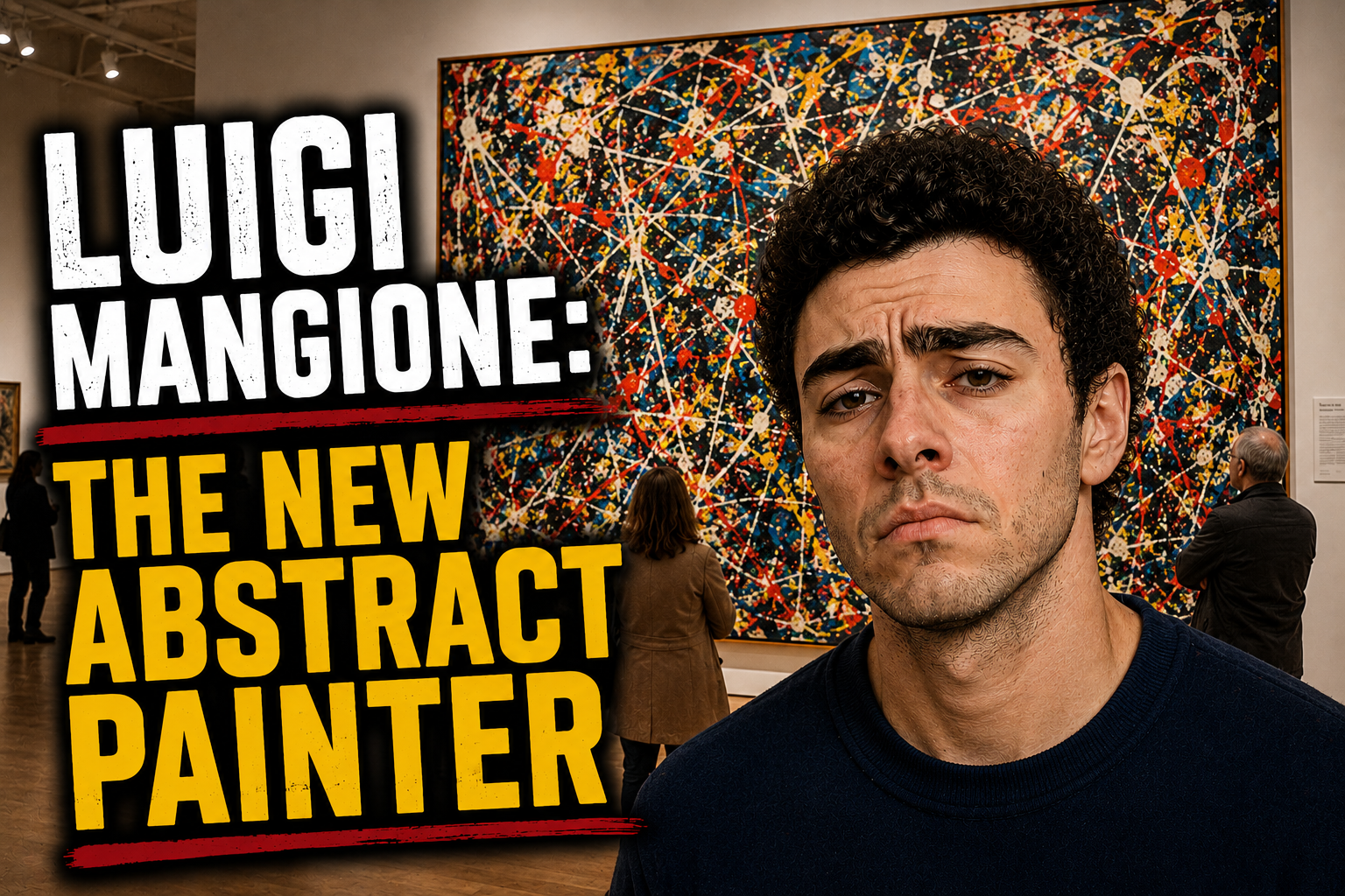 Luigi Mangione: The New Abstract Painter