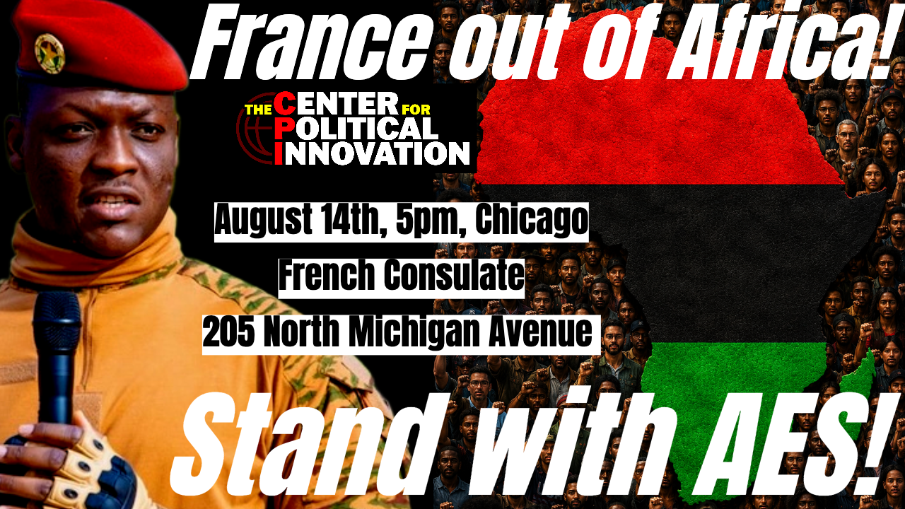 Aug. 14th, Chicago: FRANCE OUT OF AFRICA! STAND WITH AES! 