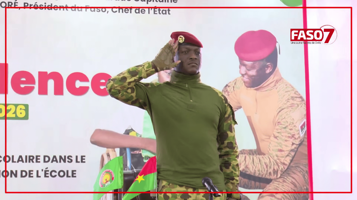 Remarks on the Day of Academic Excellence - Speech from Ibrahim Traoré