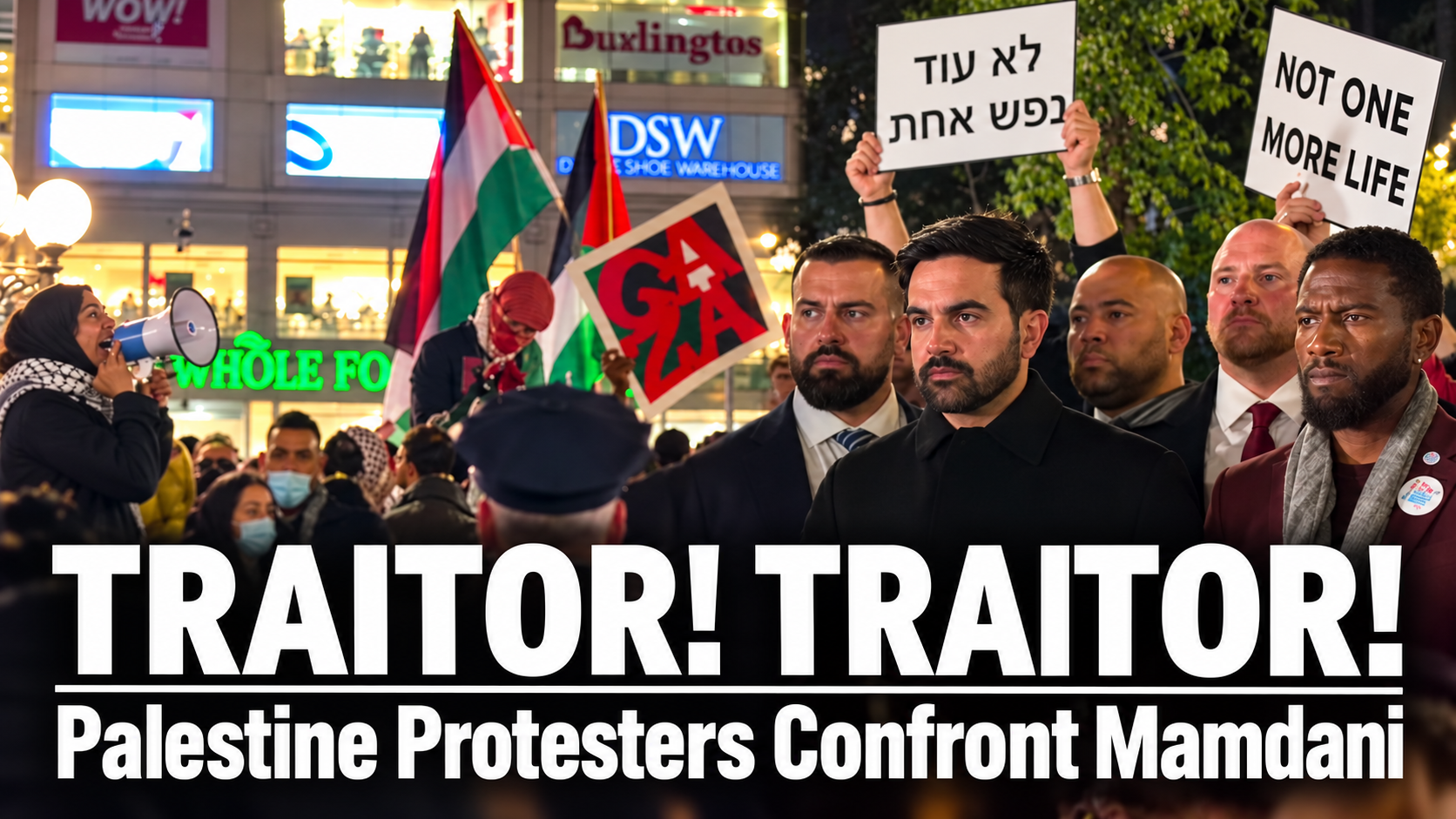“TRAITOR! TRAITOR!” Palestine Protesters Confront NYC Mayor