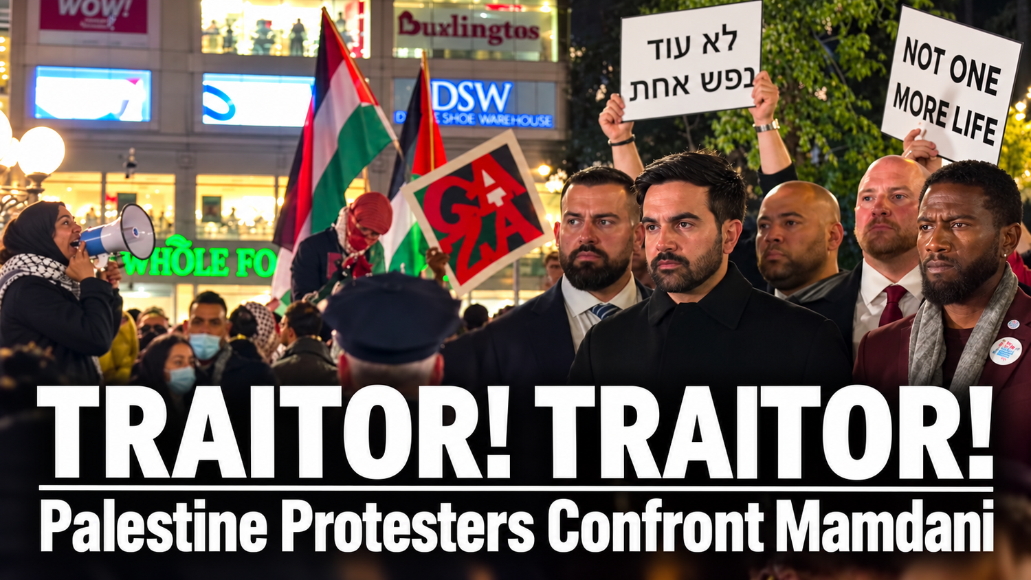 “TRAITOR! TRAITOR!” Palestine Protesters Confront NYC Mayor