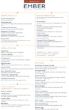 Menu - Ember Kitchen + Cocktails — Your Site Title