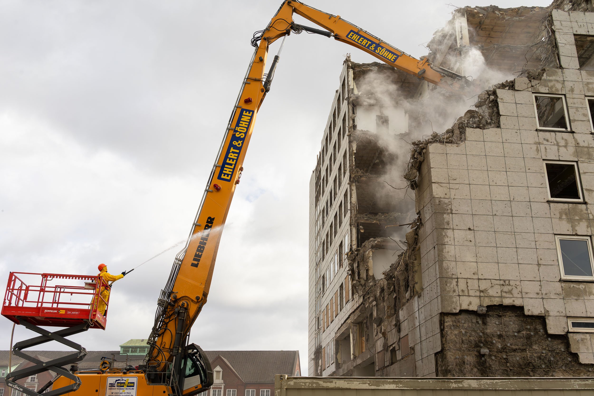 Construction Photography, Industry & Baustellenfotografie,Hamburg, Construction companies, Cranes