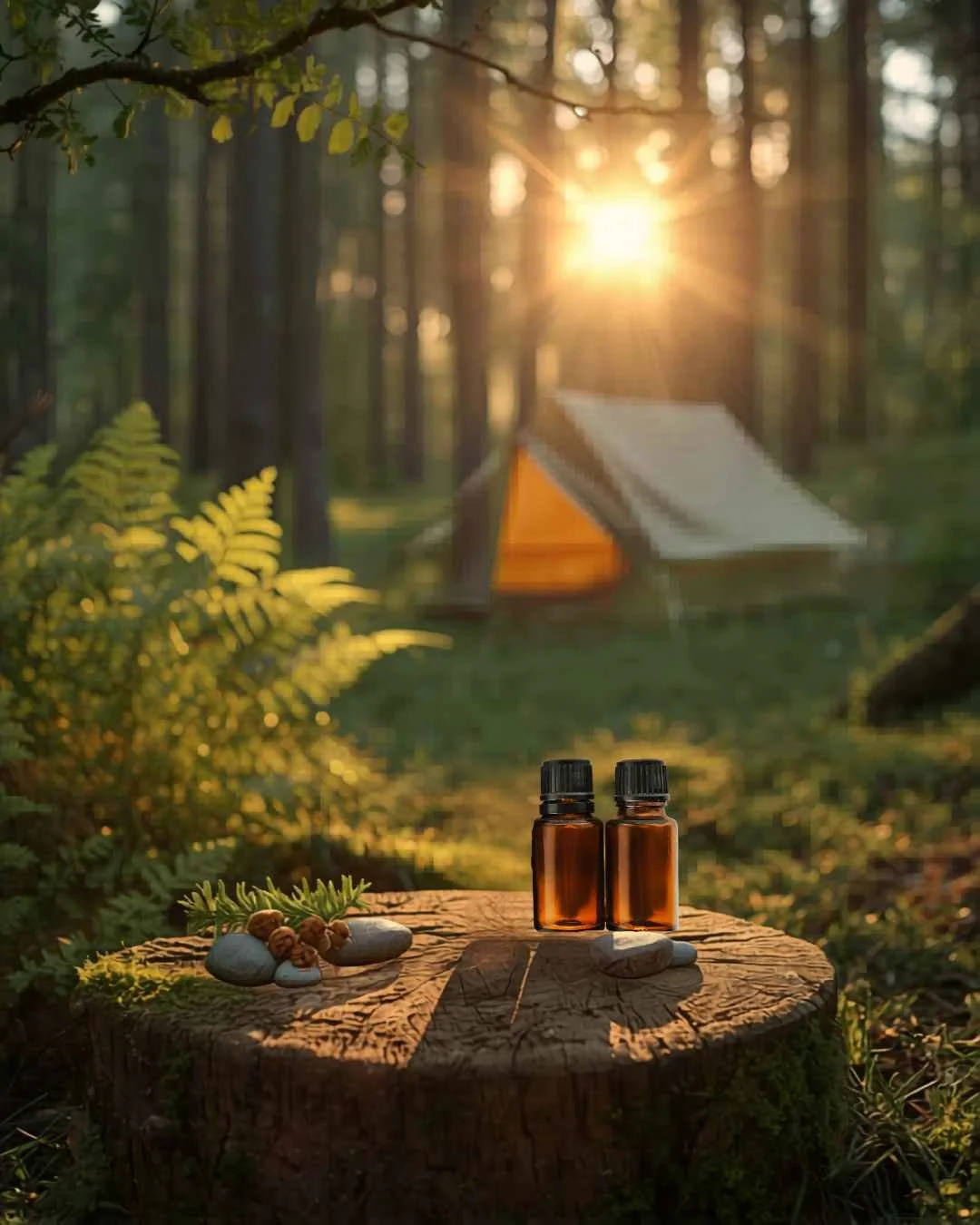 Ätherische Öle beim Camping. Eine natürliche Hausapotheke für mich und meine Familie.