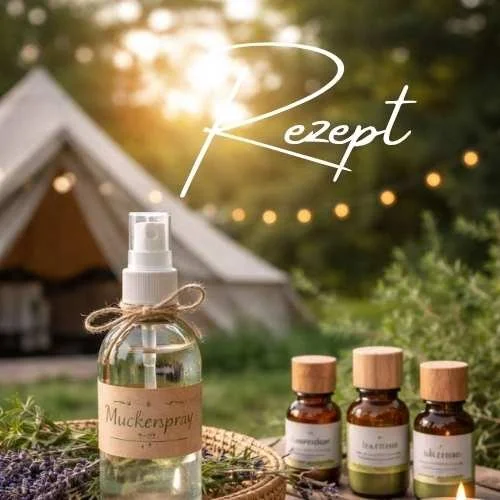 Beim Camping auch vor Mücken natürlich geschützt. Das Rezept.