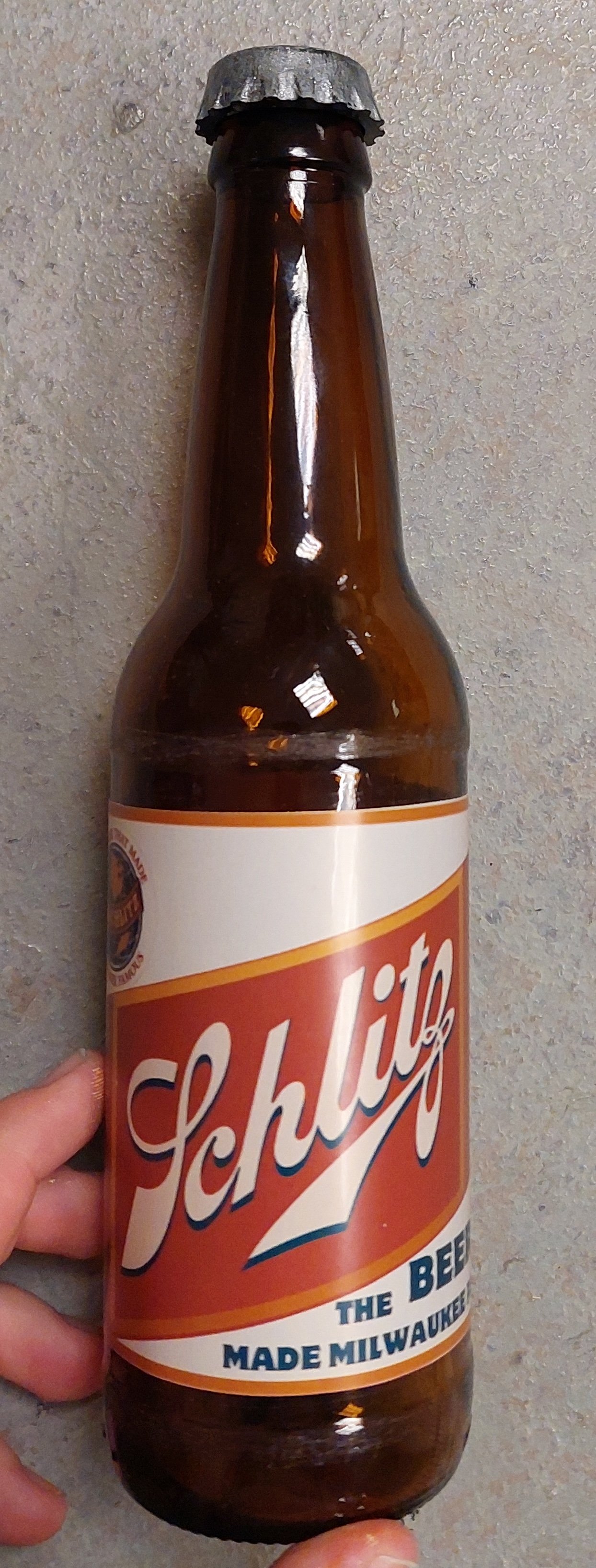 Finished product (1 of 24.) Breakable bottles (not pictured) were ordered from an outside source, so we just printed/precut a bunch of labels so the run crew could add a sticker whenever they unpackaged a new bottle.