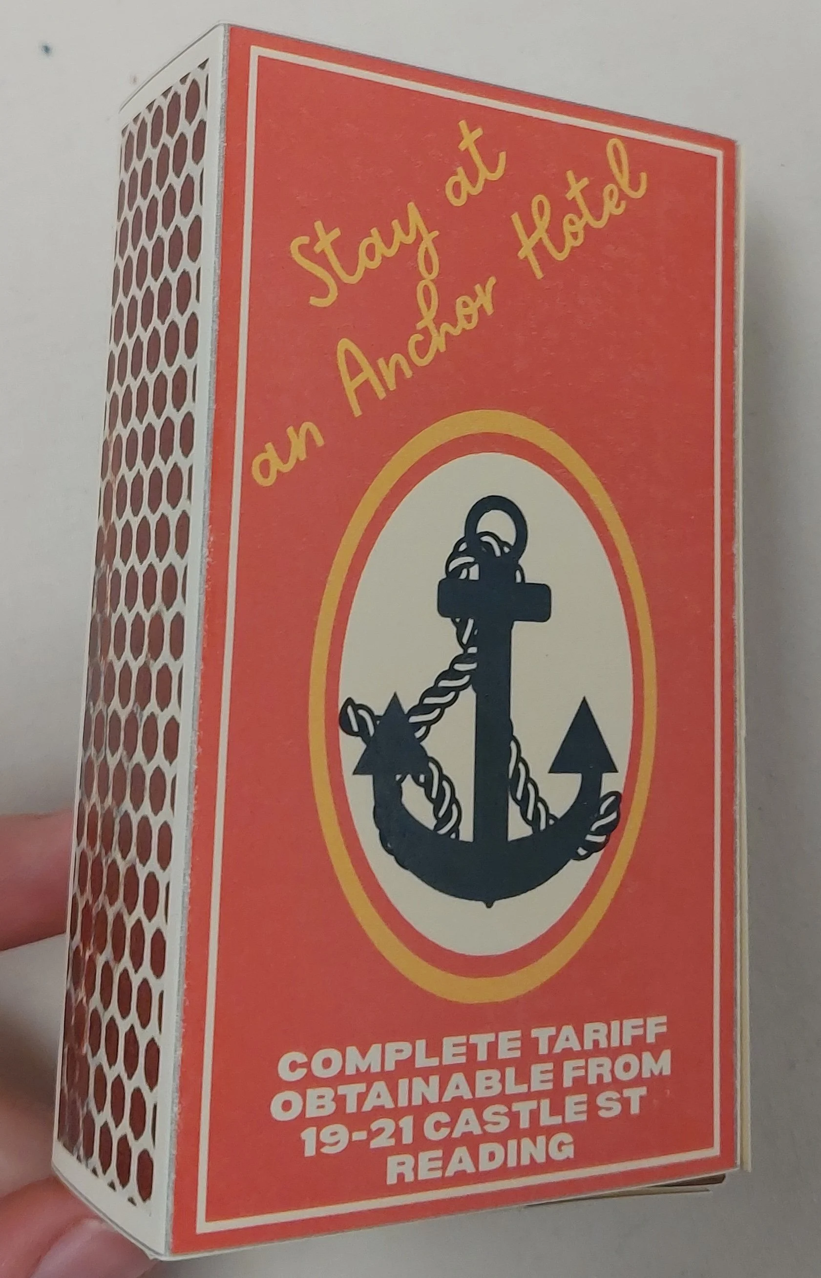 Reverse side of the finished box.