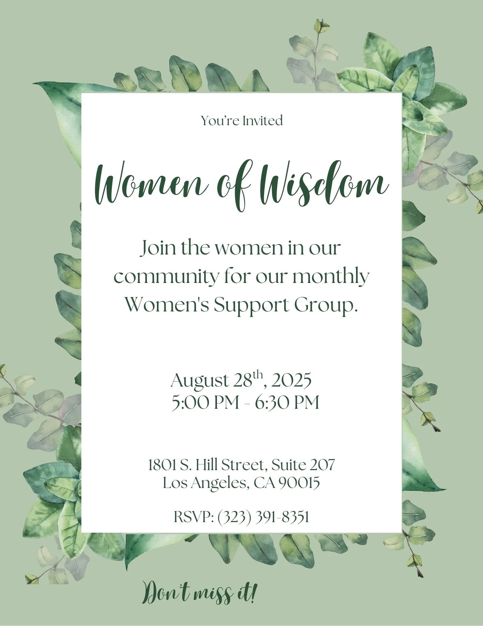 Women of Wisdom