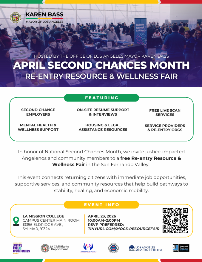 Reentry Resource and Wellness Fair