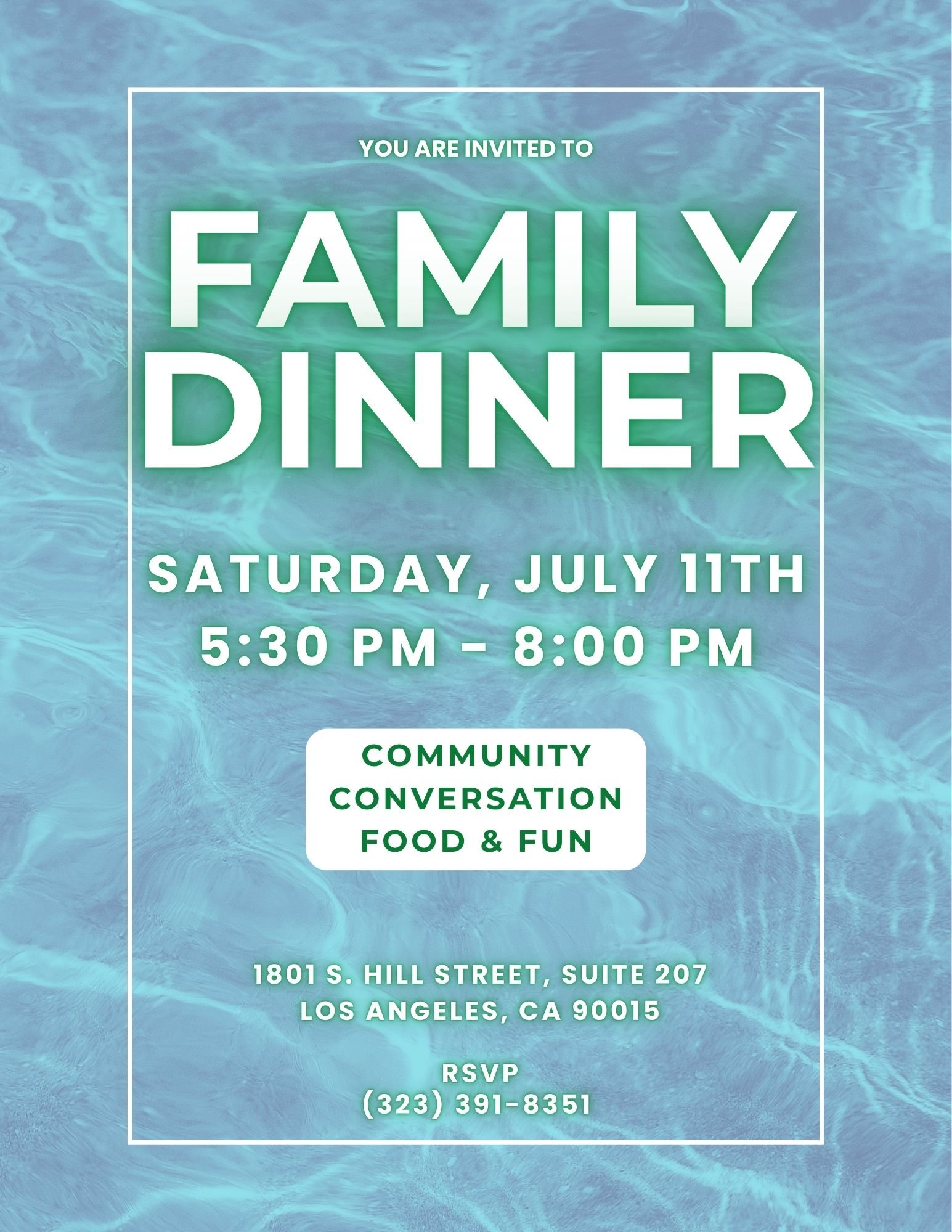 Family Dinner - Los Angeles