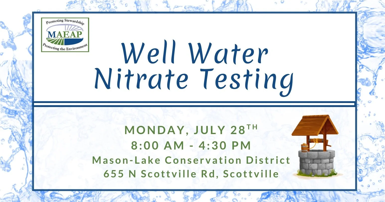 MAEAP - Well Water Nitrate Testing (Mason County)