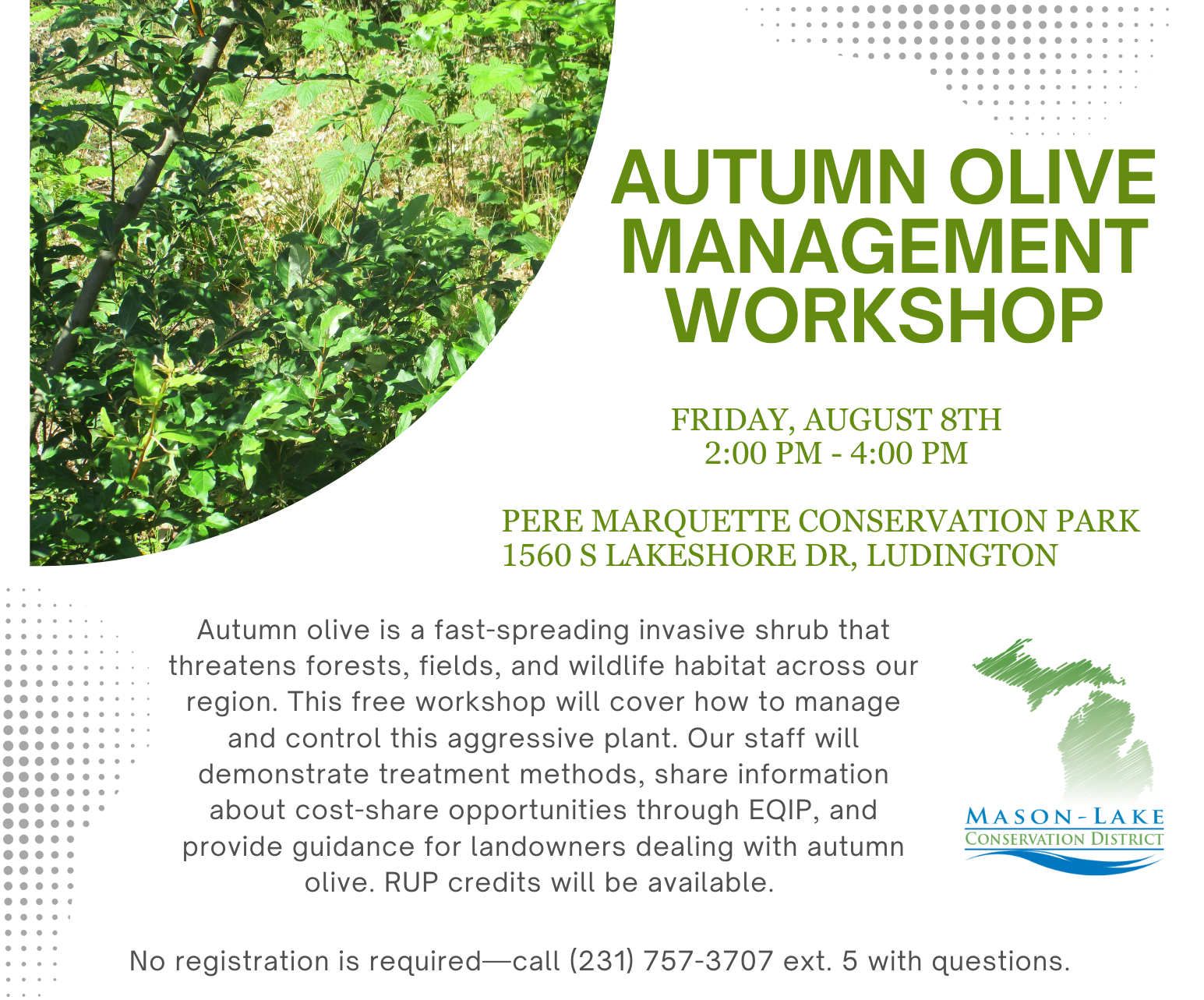 Autumn Olive Management Workshop