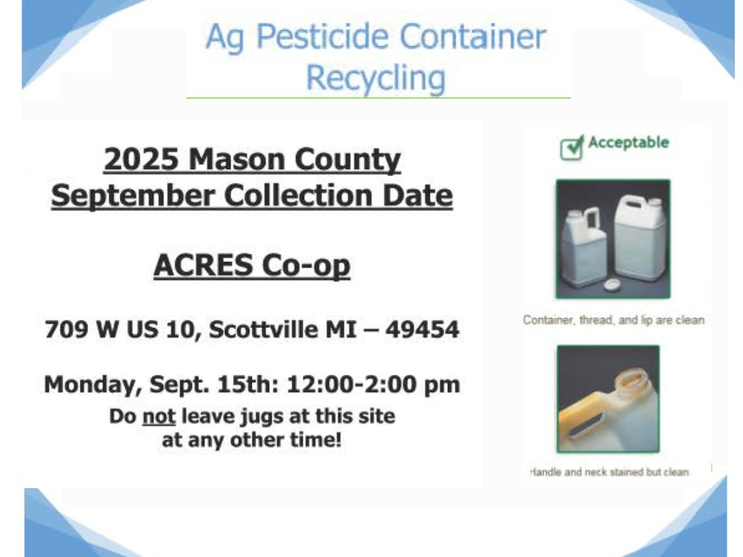 Ag Pesticide Container Recycling