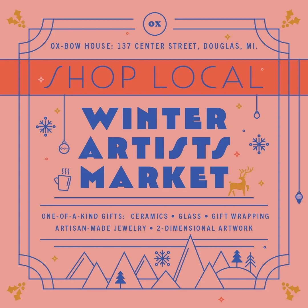 Patti Reen at the Winter Artists Market at Ox-Bow House