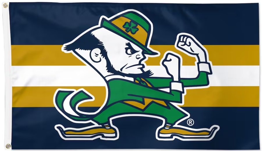 Notre Dame Fighting Irish Flag