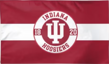 Indiana University Double Sided Flag 3 x 5