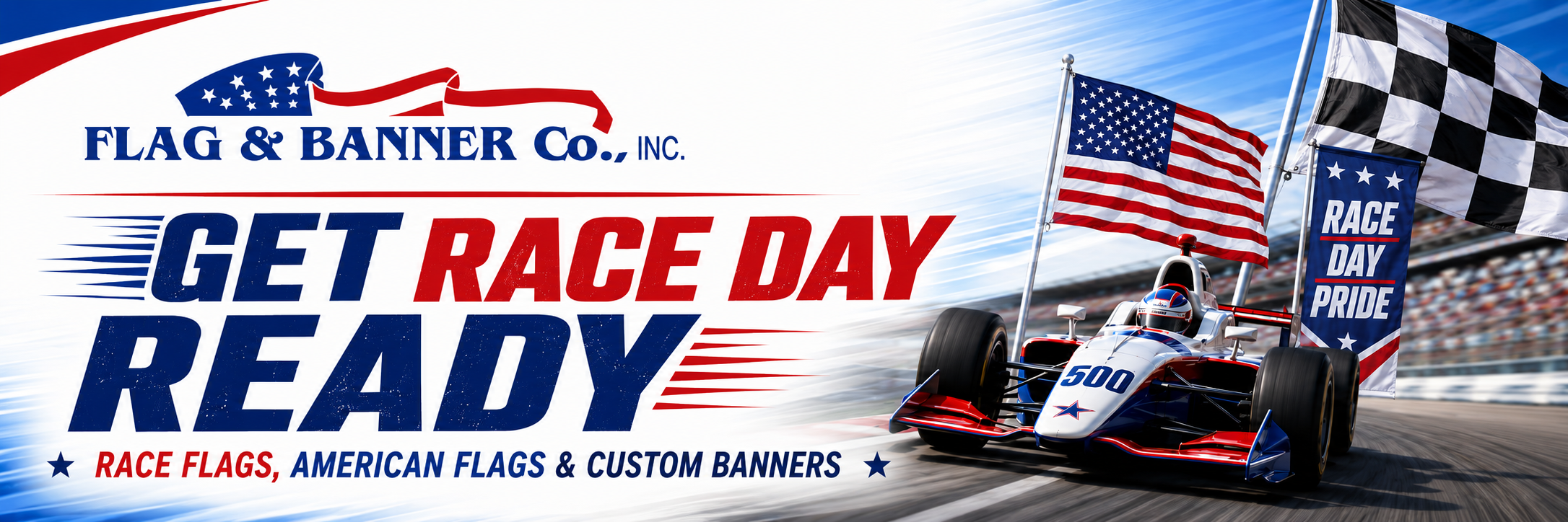 Get Race Day Ready: Flags, Banners &amp; Décor for Indy 500 Season