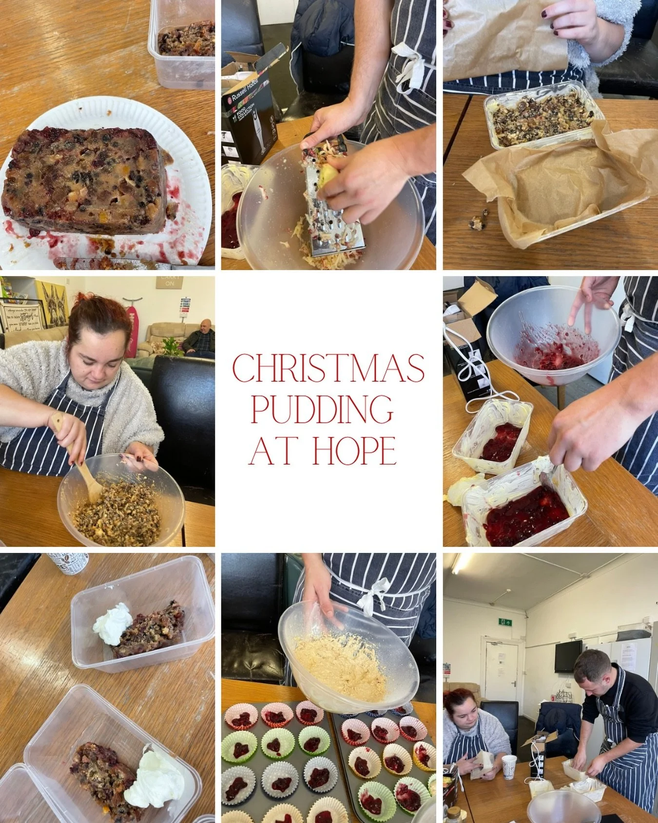 This week at Hope, our residents took part in a festive cooking class, making microwave Christmas puddings for under &pound;1 each. 🎄 A simple, affordable recipe turned into a perfect Christmas treat and a lovely opportunity to build confidence, lea