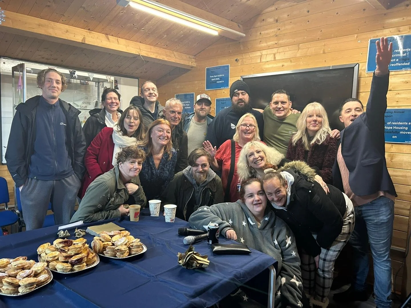 At Hope, our Christmas celebrations have begun 🎄  We&rsquo;ve enjoyed mince pies and shared gifts with our residents, spreading warmth and festive cheer. More to come this week, including a homemade Christmas dinner for many of our Hope residents ce