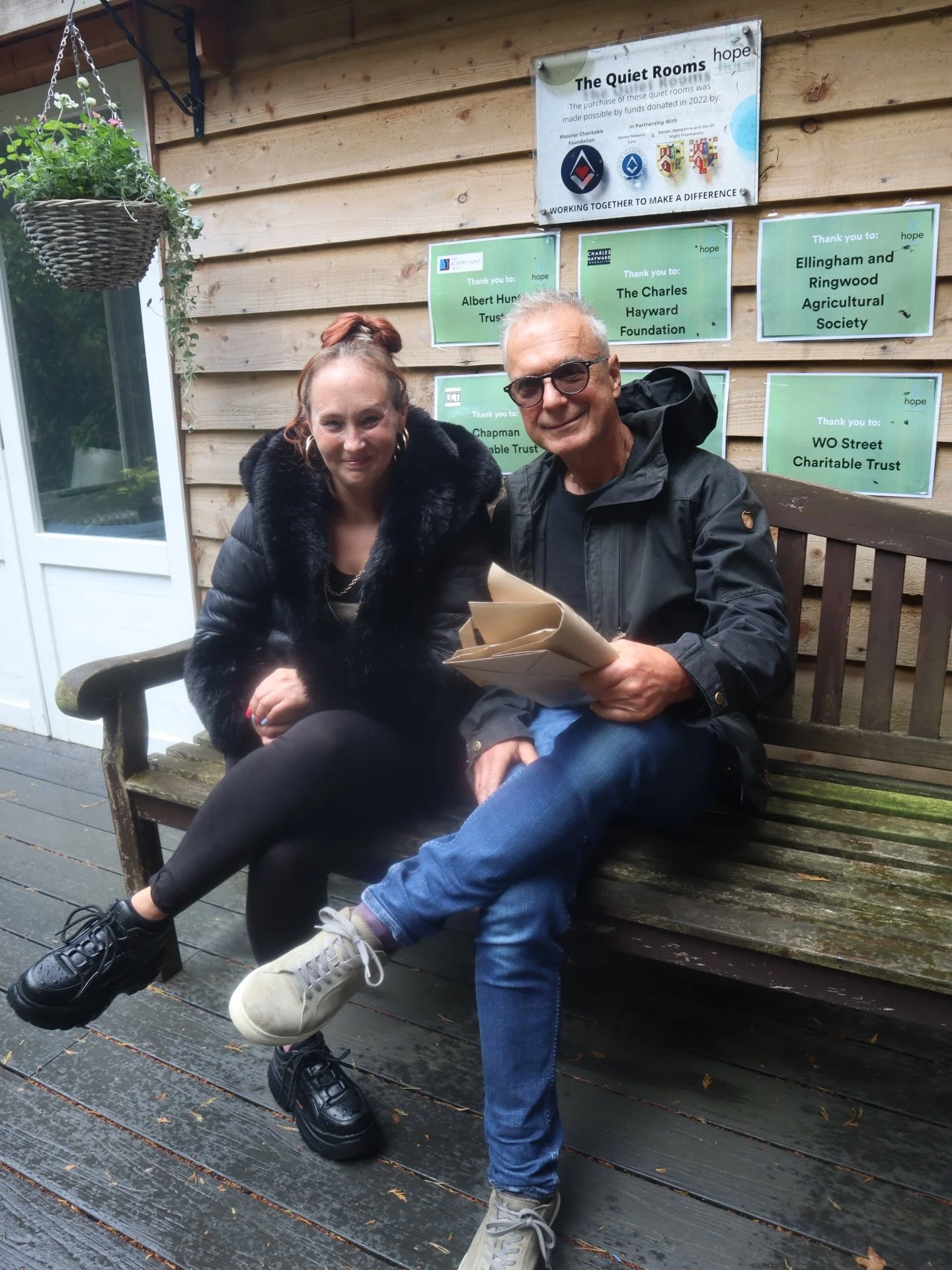 As we reflect on 2025 and look ahead to 2026, we want to say a huge thank you to Hope legacy-giver Stewart.💙 

Stewart, pictured here with our resident Kerry, generously donated &pound;9,000 to the charity in memory of his late mother.

He said: &ld