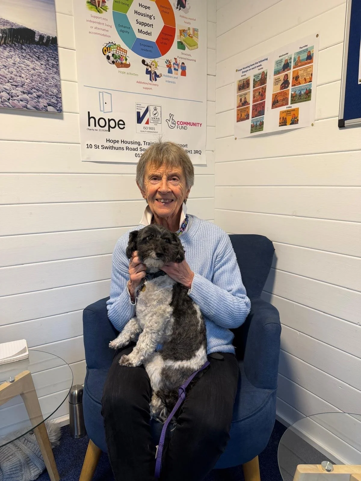 We&rsquo;re excited to share some lovely news from our service 💙

Our residents already benefit from the support of our dedicated support workers and our Support Manager, who is a trained counsellor. We&rsquo;re now delighted to welcome an additiona