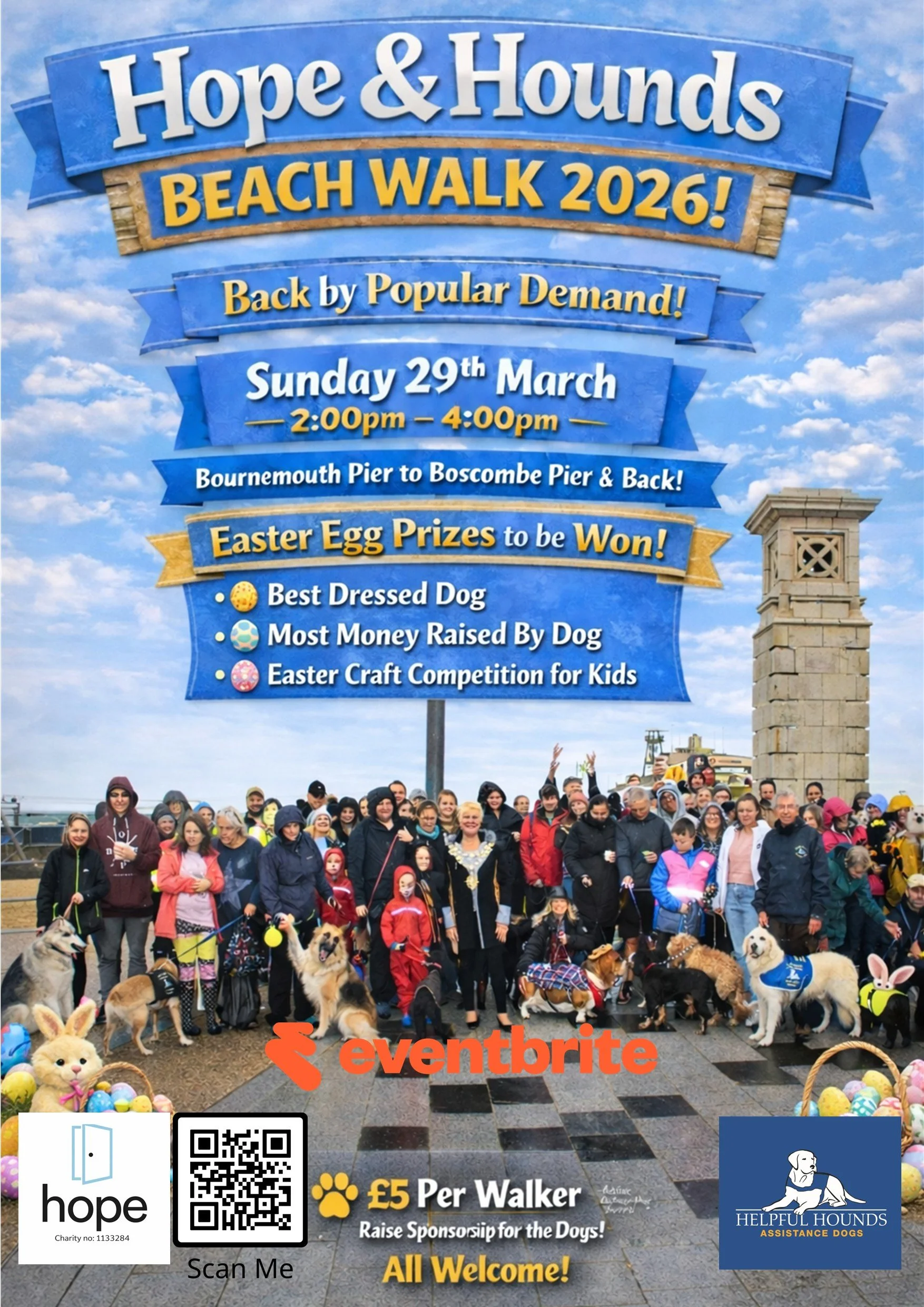 Hope &amp; Hounds Beach Walk 2026 A Paw-some Day for a Powerful Cause