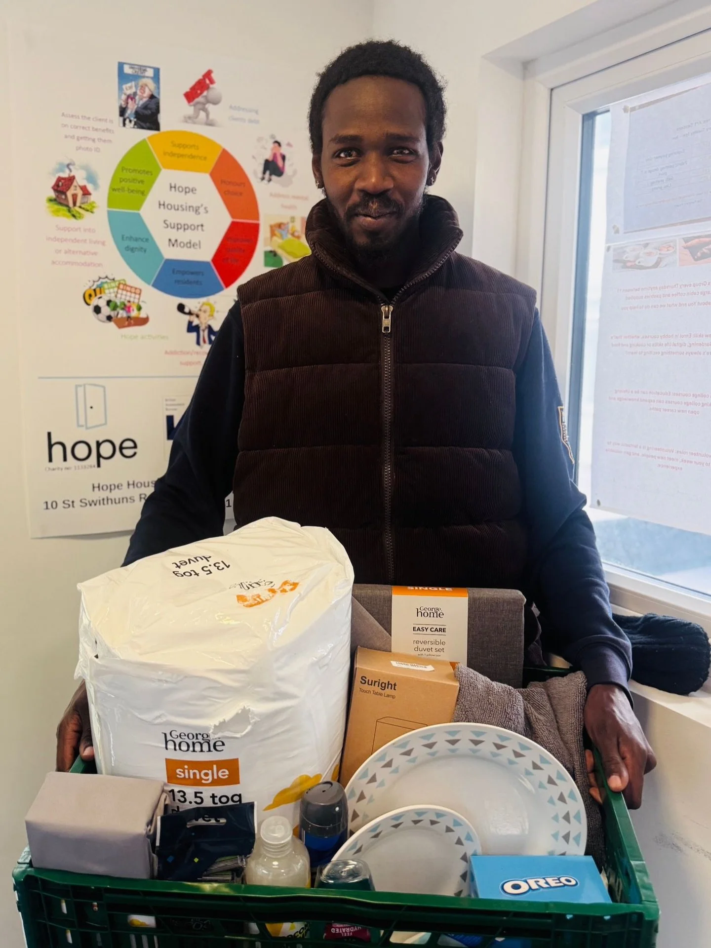 A huge thank you to AFC Bournemouth&rsquo;s Cherries Community Fund for their generous &pound;2,000 donation to Hope HTS. ❤️

This funding will provide 50 essential starter packs for people moving from homelessness into safe, supported accommodation.