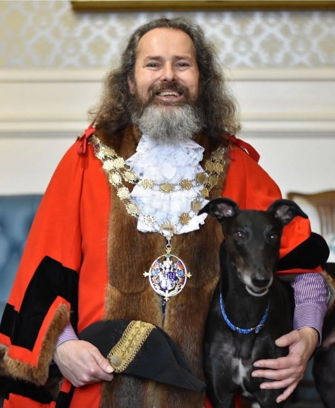 🐾 More exciting news for our upcoming Dog Walk on 29th March (2&ndash;4pm)! 🐾

The Deputy Mayor, Cllr George Farquhar, has kindly agreed to join us for the walk! Here he is pictured with his lovely dog Billy 🐶 who will also be coming along.

It&rs