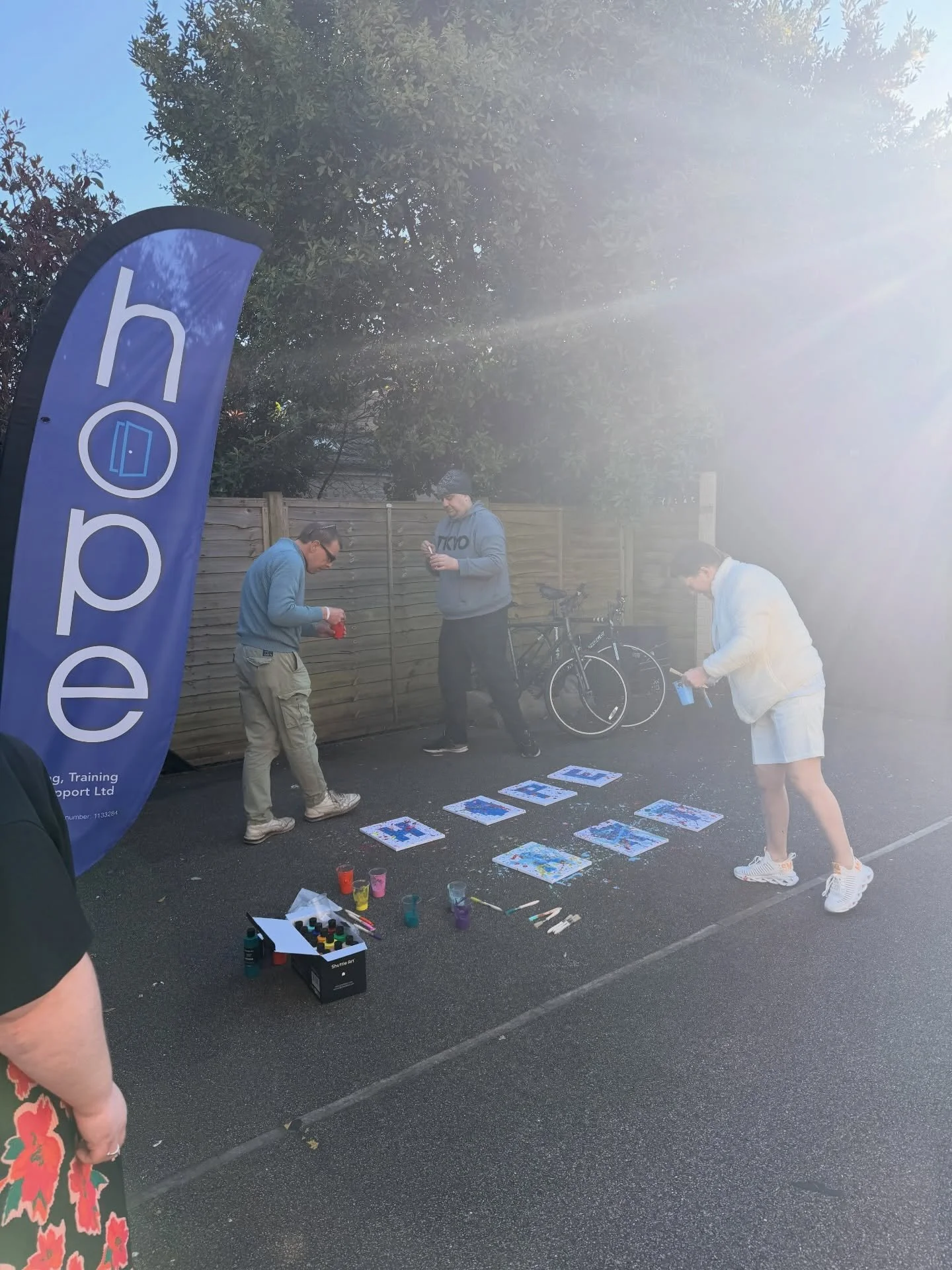 Sunshine, smiles, and a splash of colour 🎨

Yesterday we kicked off our splat painting session with some of our amazing residents this was just the beginning&hellip; and trust us, things got a lot more colourful (we&rsquo;ll be sharing more soon 👀)