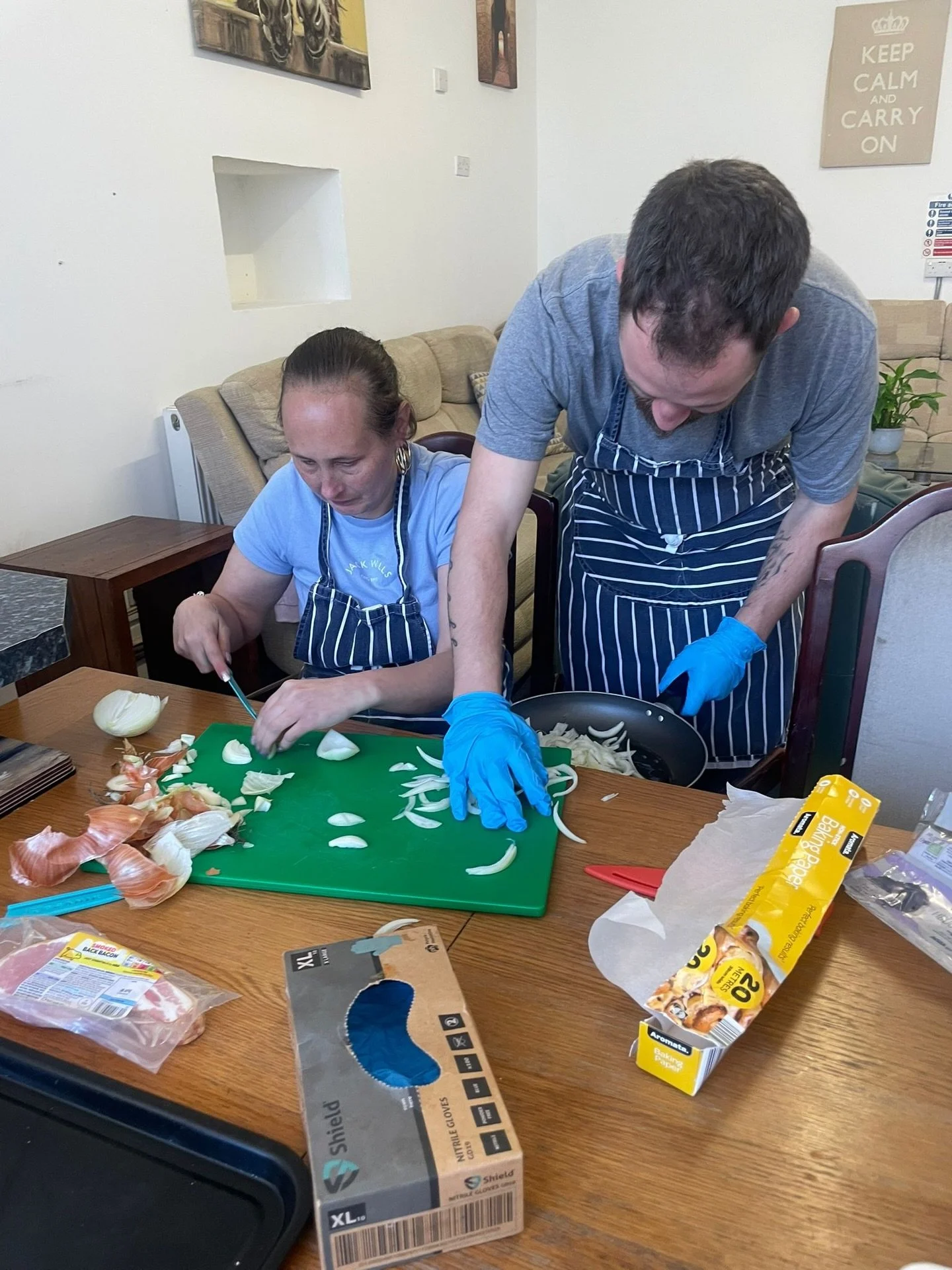 Last week&rsquo;s cooking session with our amazing group of residents 👩&zwj;🍳👨&zwj;🍳

From learning how to shop smart and budget wisely, to turning simple ingredients into nourishing meals every step is about building confidence and independence 