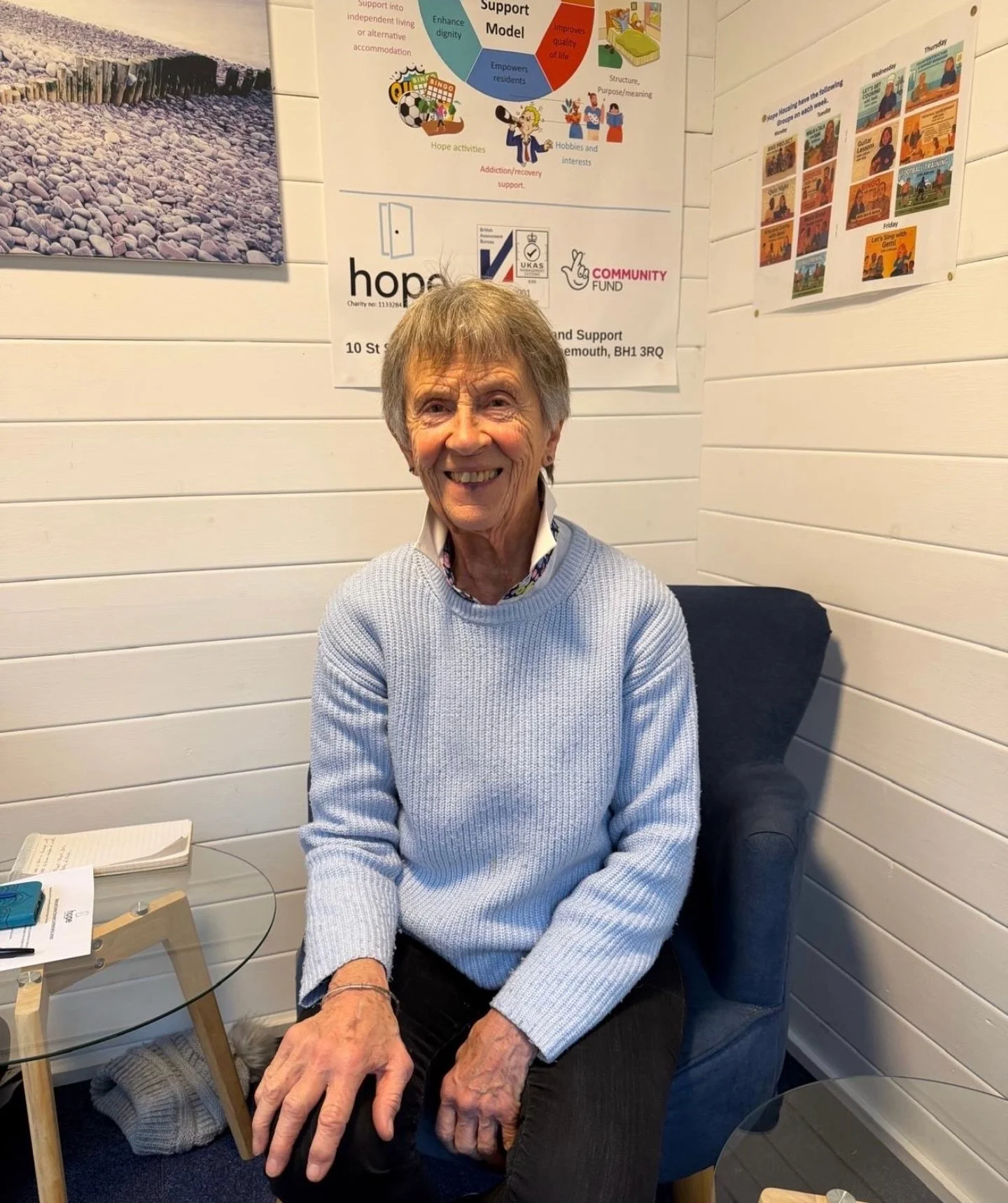 Sue is taking on an exciting three-day cycling challenge from Liverpool to Llandudno alongside her goddaughter, combining adventure with a cause that is very close to her heart.💙

She is riding to raise funds for Hope Housing in Bournemouth, a chari