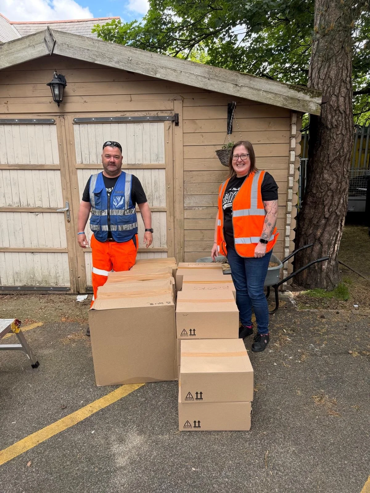 A HUGE thank you to Lush for the incredible donation we received yesterday 