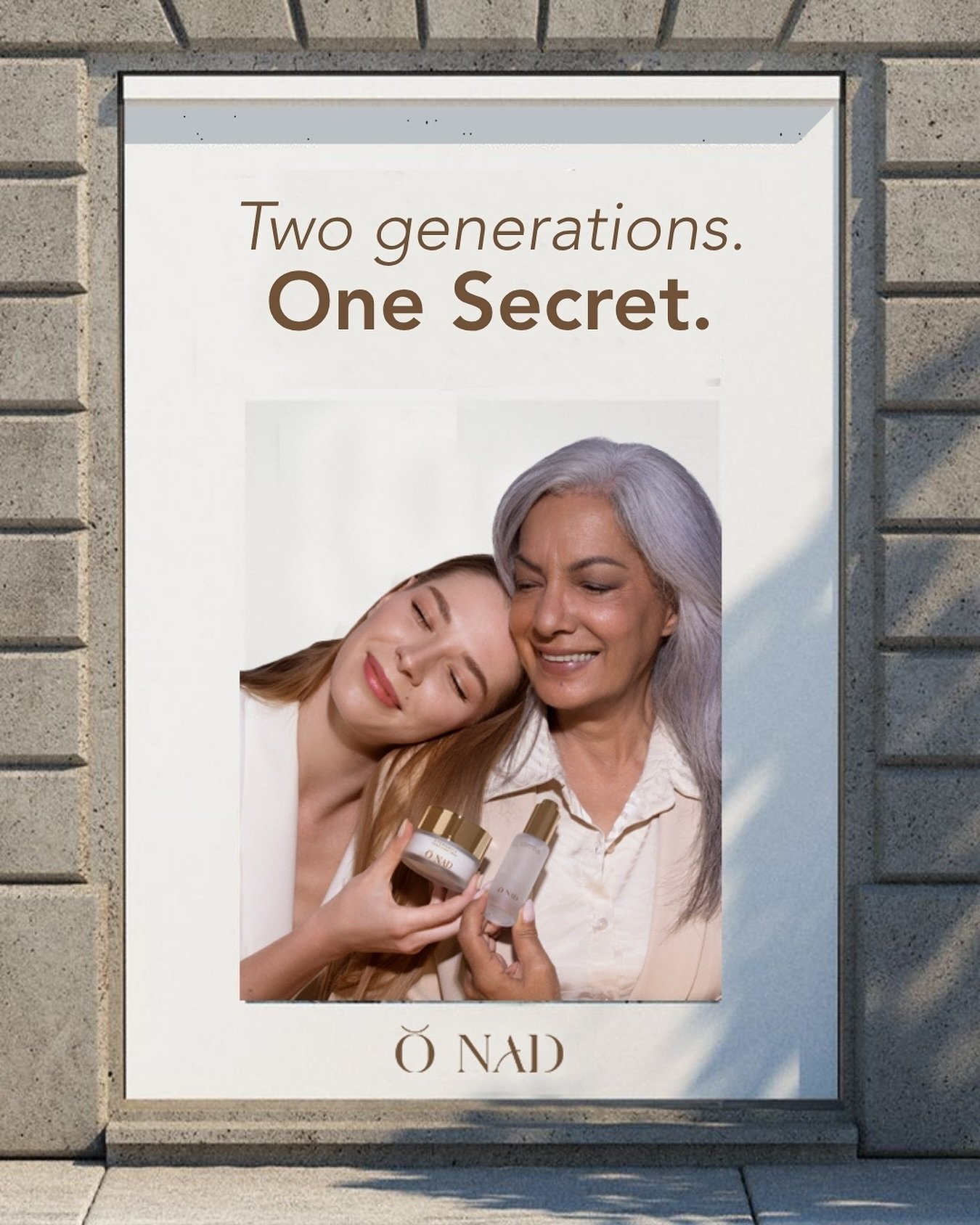 Same formula. Same glow.
Loved by skin, no matter the age.
NAD+ skincare that speaks every generation&rsquo;s language backed by science and clinically tested.