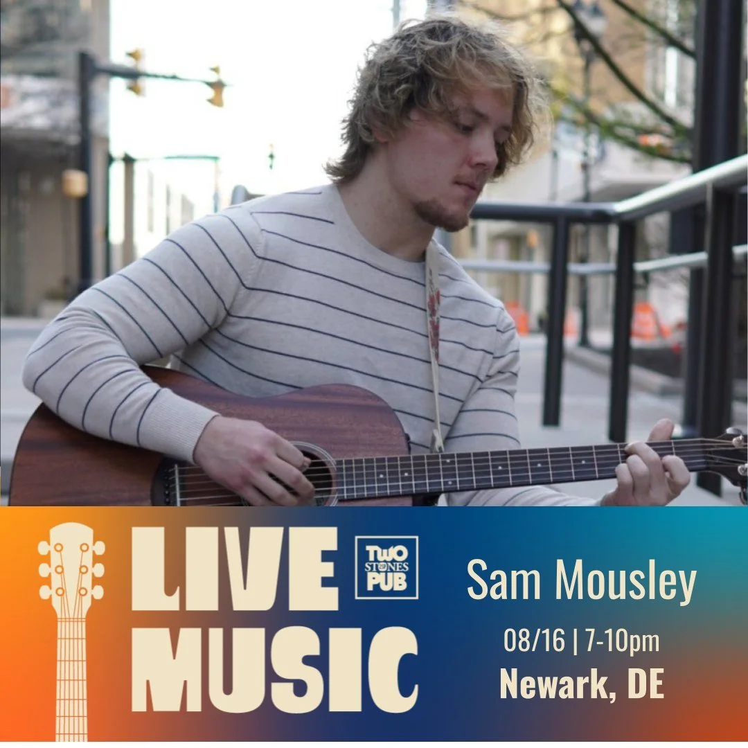In case you missed him in Middletown last night, @samuelmousley is pulling double duty this weekend &amp; playing Newark tonight! 🎉🍻🎉