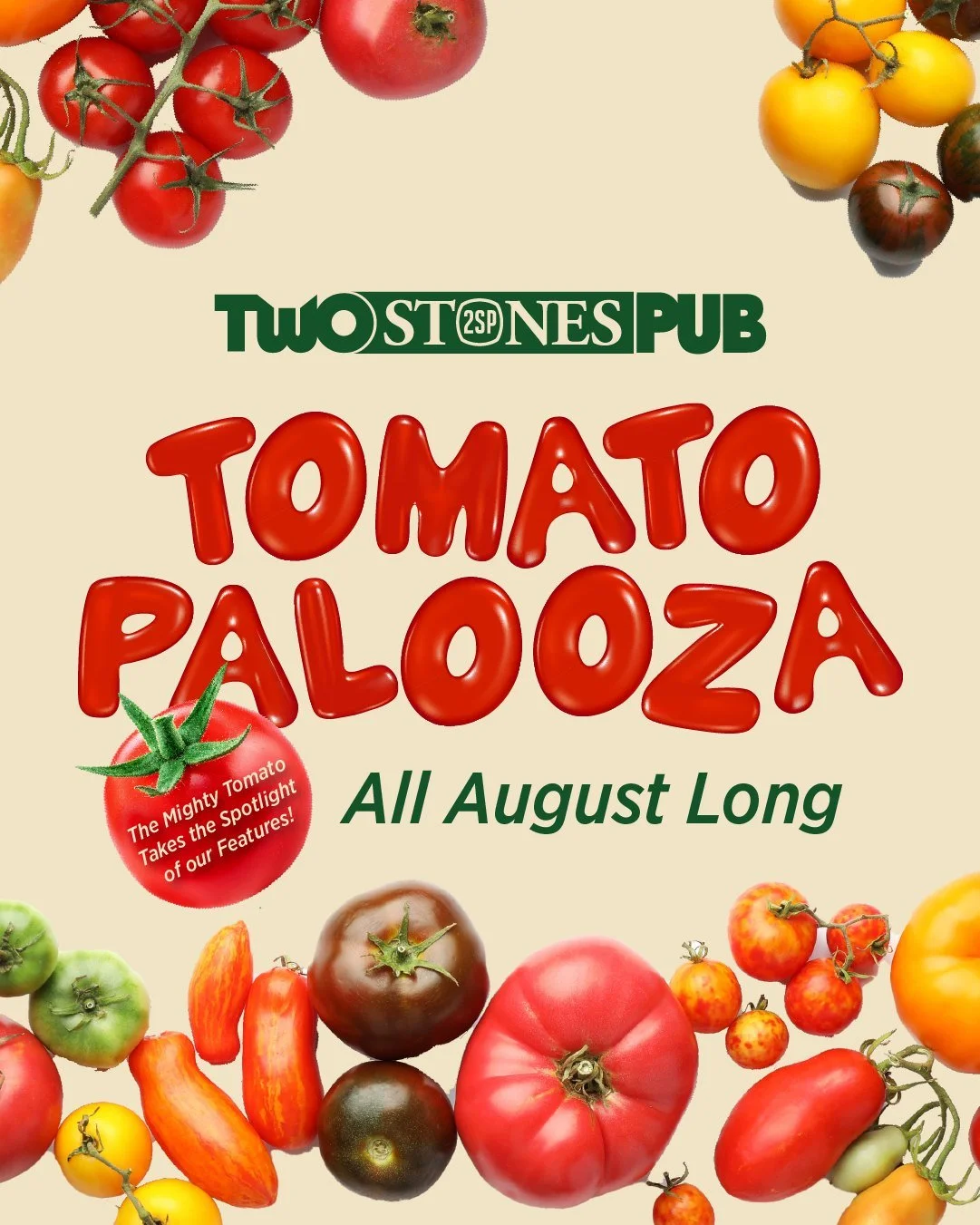 🍅🍅🍅 One of the tastiest months of the year continues! 🍅🍅🍅