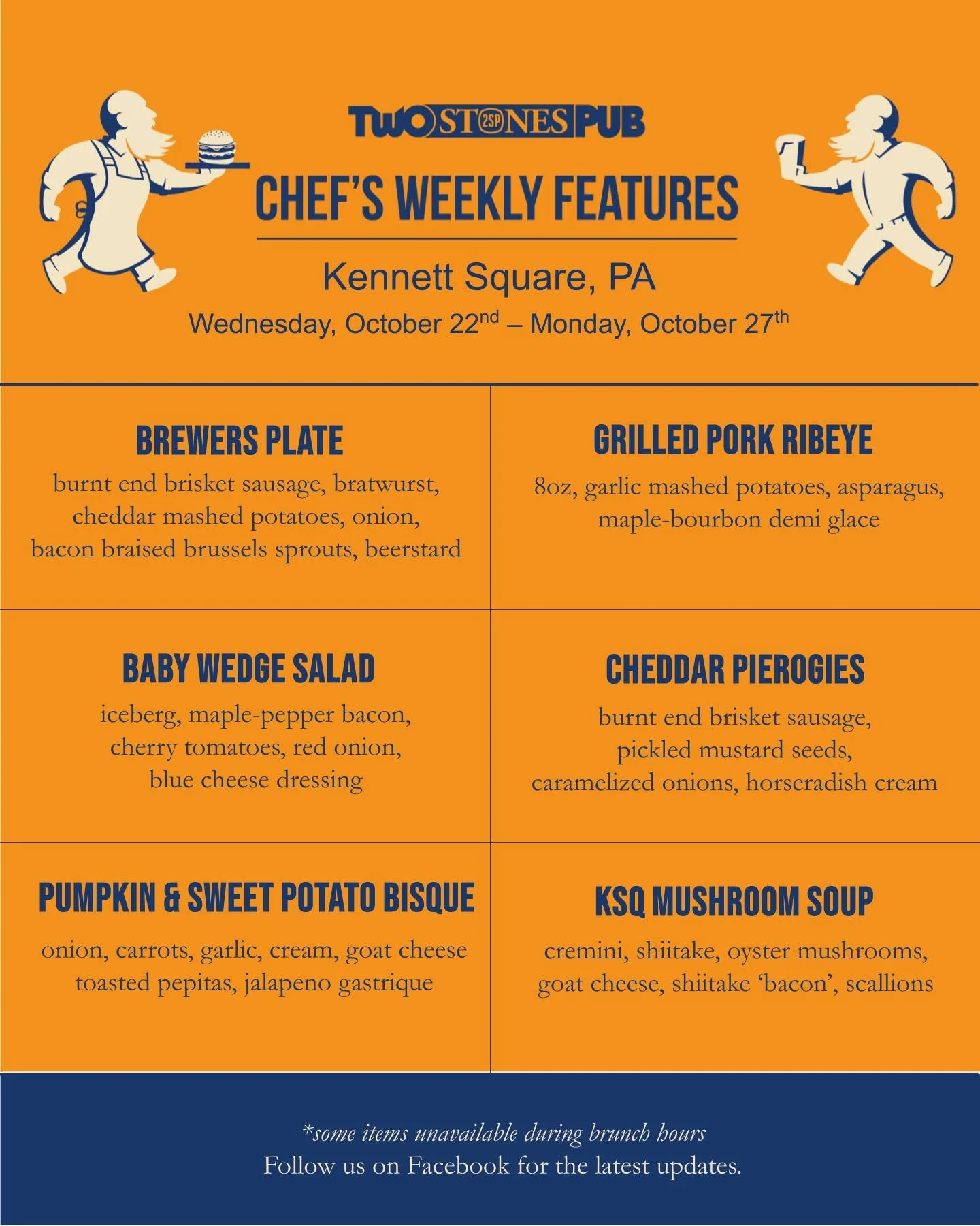 🤌 The Chefs are back with a fresh round of features to help get you over the hump! And we heard a rumor that some of these might be coming to our new fall &amp; winter menu that drops next week.