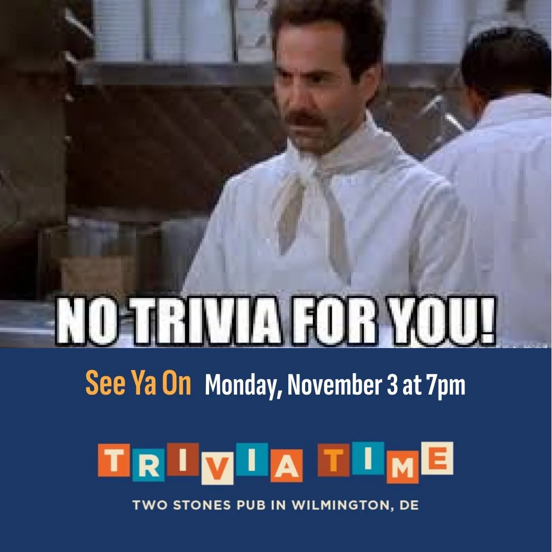 Sorry to all of our Thinkers &amp; Drinkers, but we're taking the night off of trivia tonight so that our team can get to our annual staff party. We'll be back with a bunch of head-scratchers next week - see you then! 🧠🍻✏️