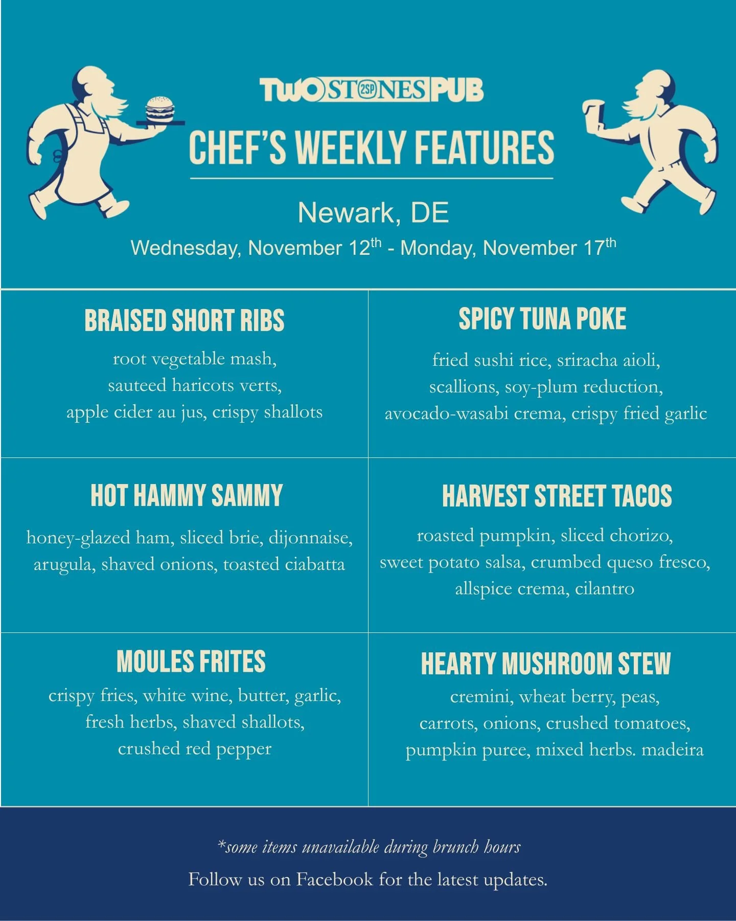 Hot off the pans! Here's your first look at this week's round of features.