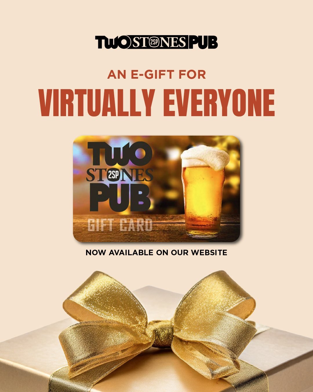 Give the gift of Two Stones. Without even getting off the couch.