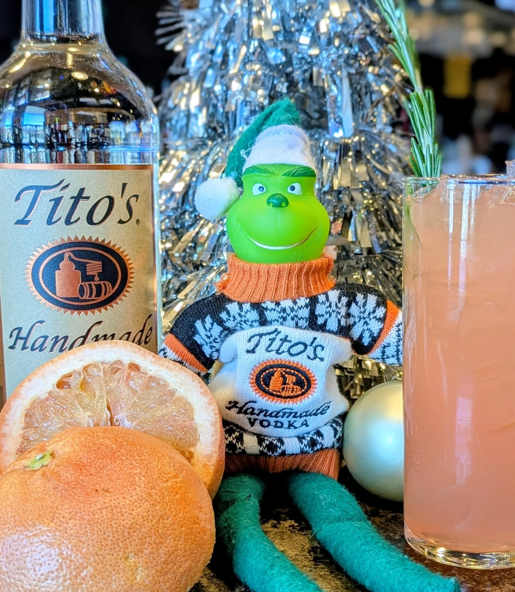 The easiest way not to be a Grinch this holiday season? Ask for @titosvodka  in your cocktail. Through the end of January, $1 from EVERY Tito's poured will be donated to the @foodbankofde &amp; @ronaldmcdonaldhouse  through their Love, Tito's sponsor