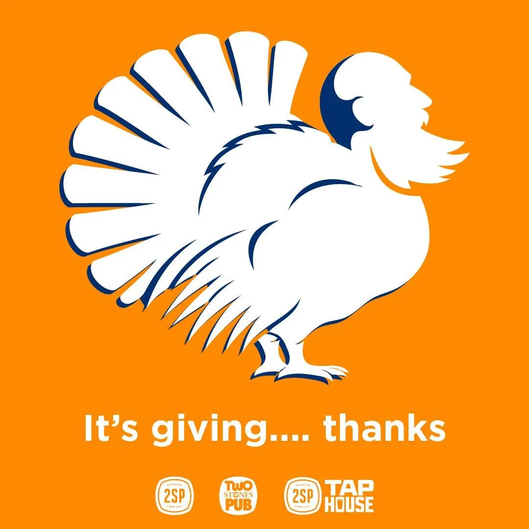 From all of us, we hope you have a great Thanksgiving. We'll be closed for the day so that everyone here can enjoy the day with their family. 🦃 See ya Friday, Turkeys.