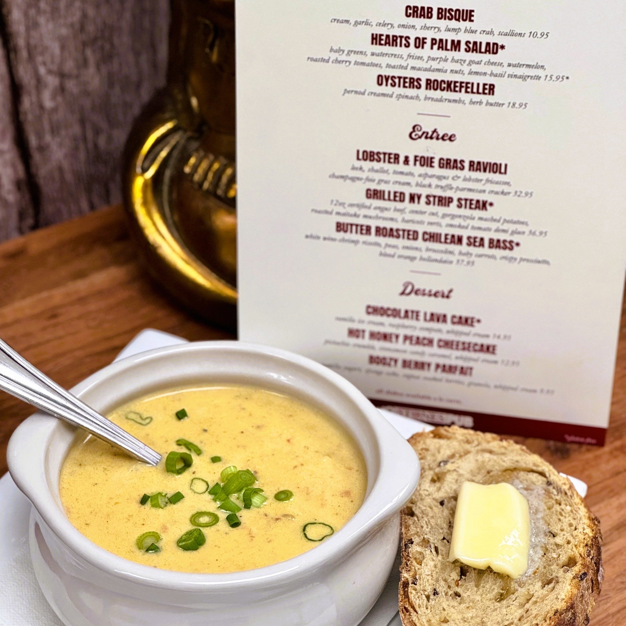 Get yourself a Valentine that looks at you the way we're looking at this menu 🥰 Three courses for only $55 - all week long.